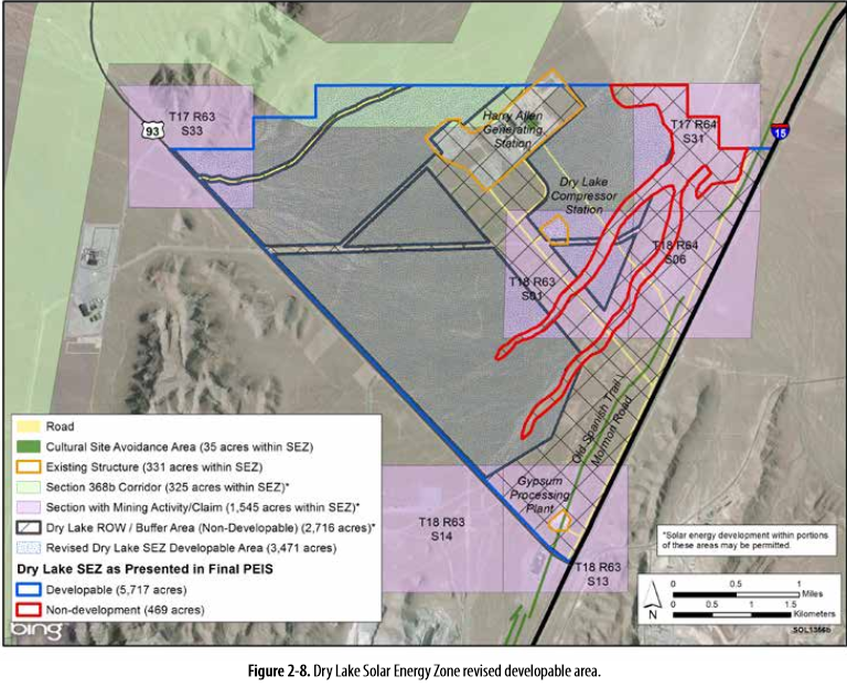 Solar Energy Zone Map