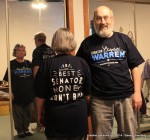 Front and back of tee shirts