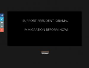 Screen shot of tedcruz.com