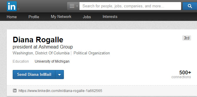 LinkedIn Summary For Diana Rogalle