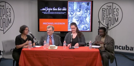 Panel Discussion with Michael Hudson