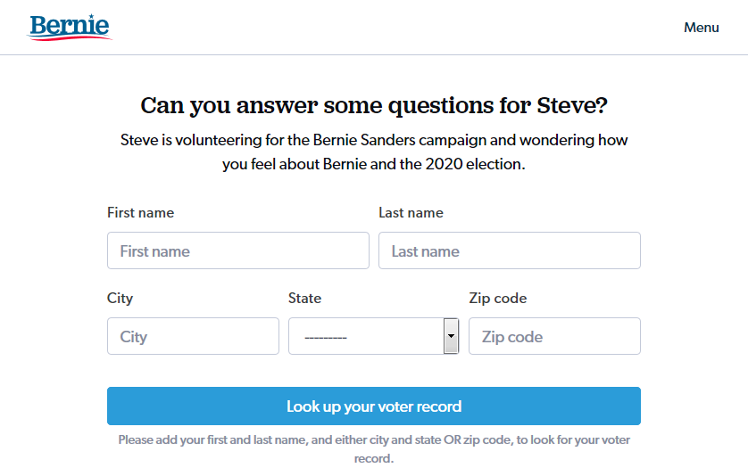 Steve's Survey